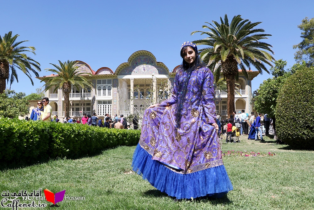 لباس محلی یک دختر شیرازی